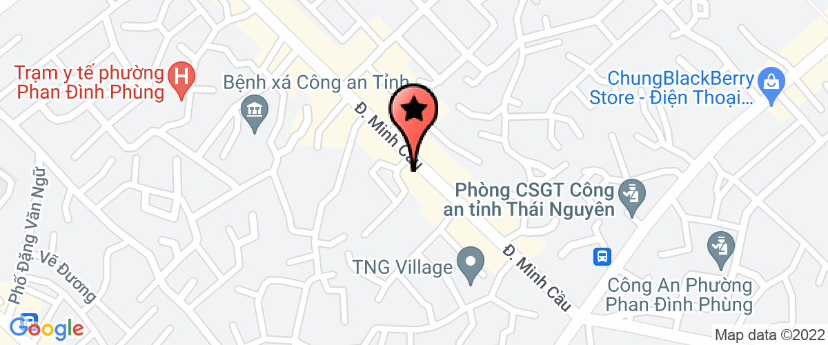 Bản đồ đến địa chỉ Công Ty TNHH Sơn Mykolor Ngọc Linh Thái Nguyên