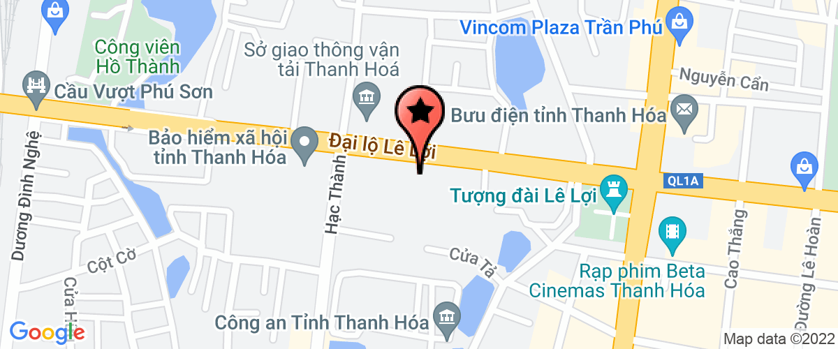 Bản đồ đến địa chỉ Ban Quản lý dự án Phát triển toàn diện KT-XH Thành phố Thanh Hoá