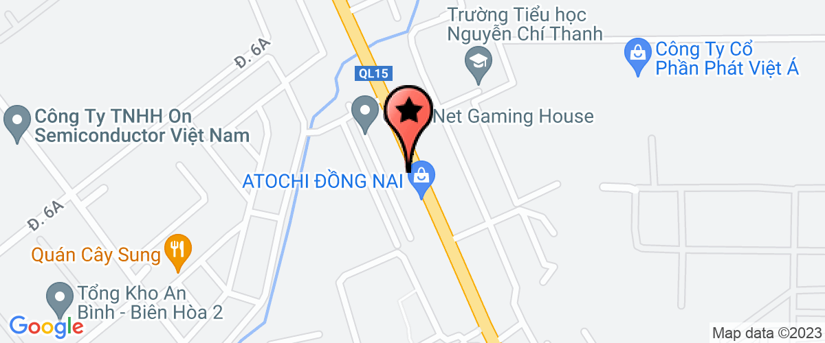Map to Anh Chi Lam Company Limited