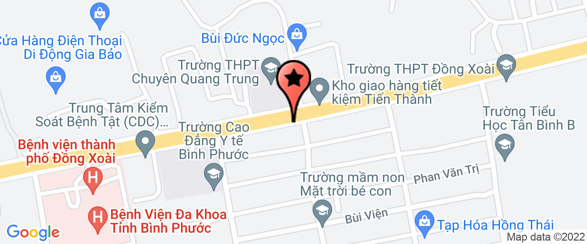 Bản đồ đến địa chỉ Công Ty TNHH Một Thành Viên Thương Mại Dịch Vụ Xây Dựng Thanh Sơn
