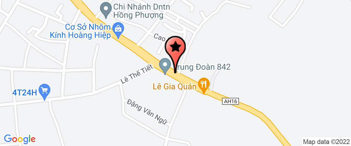 Map to Thuy Truong Sinh One Member Limited Company