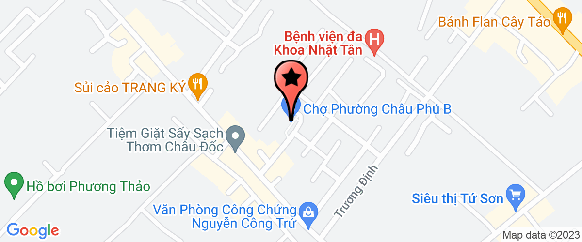 Bản đồ đến địa chỉ Công Ty TNHH Quốc Thái Châu Đốc