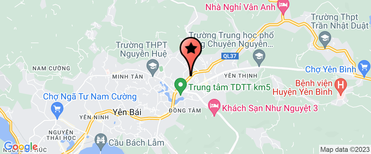 Bản đồ đến địa chỉ Hội nhà báo tỉnh Yên Bái