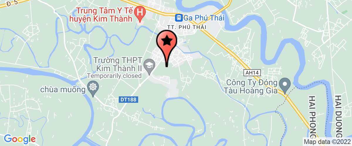 Bản đồ đến địa chỉ Trường Trung Học Phổ Thông Kim Thành II