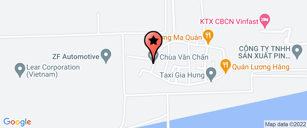 Map to Thuan An Transport Trading Development Investment Limited Company