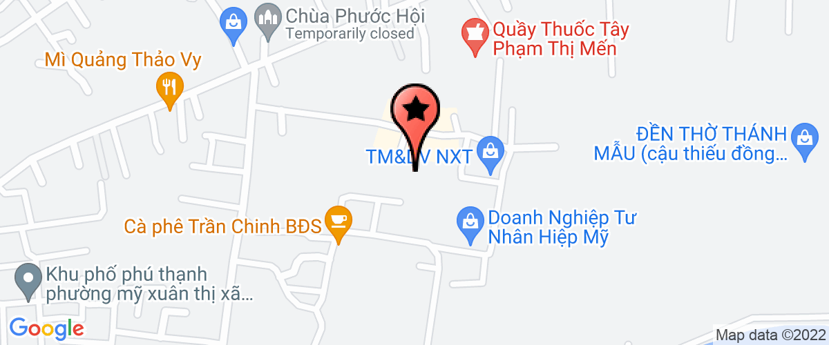 Map to Nhat Hai Invesment Construction Company Limited