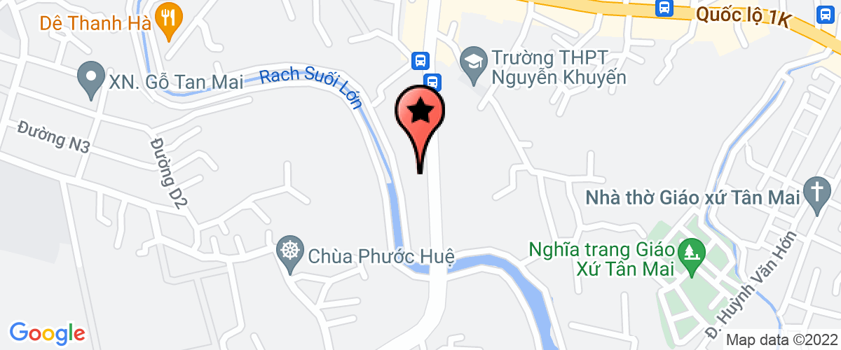 Bản đồ đến địa chỉ Công Ty TNHH Cô Ba Chuyên