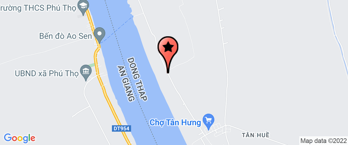 Map to Hoa Binh Aquaculture Production Joint Stock Company