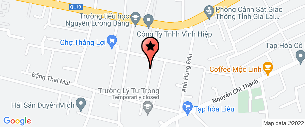 Bản đồ đến địa chỉ Công Ty TNHH Vận Tải Thanh Quang Gia Lai
