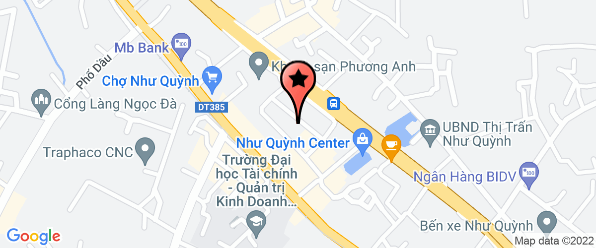 Bản đồ đến địa chỉ Công ty TNHH thương mại và dịch vụ xuất nhập khẩu Toàn Mai