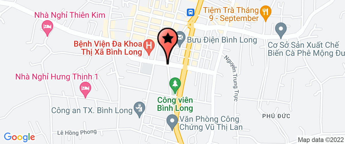Bản đồ đến địa chỉ Phòng Y Tế Huyện Bình Long