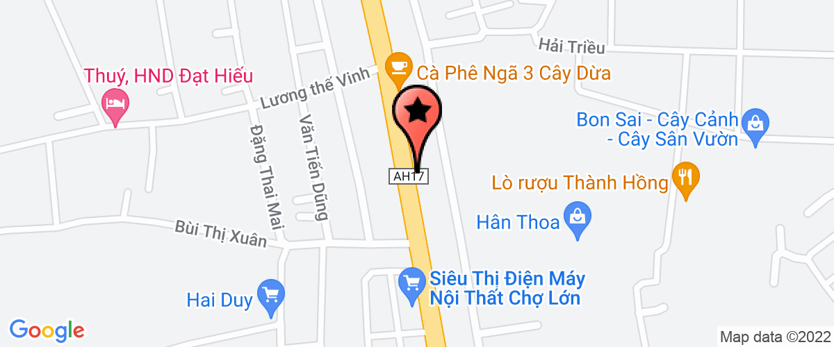 Bản đồ đến địa chỉ Công Ty TNHH Một Thành Viên Thuận Phú Hưng