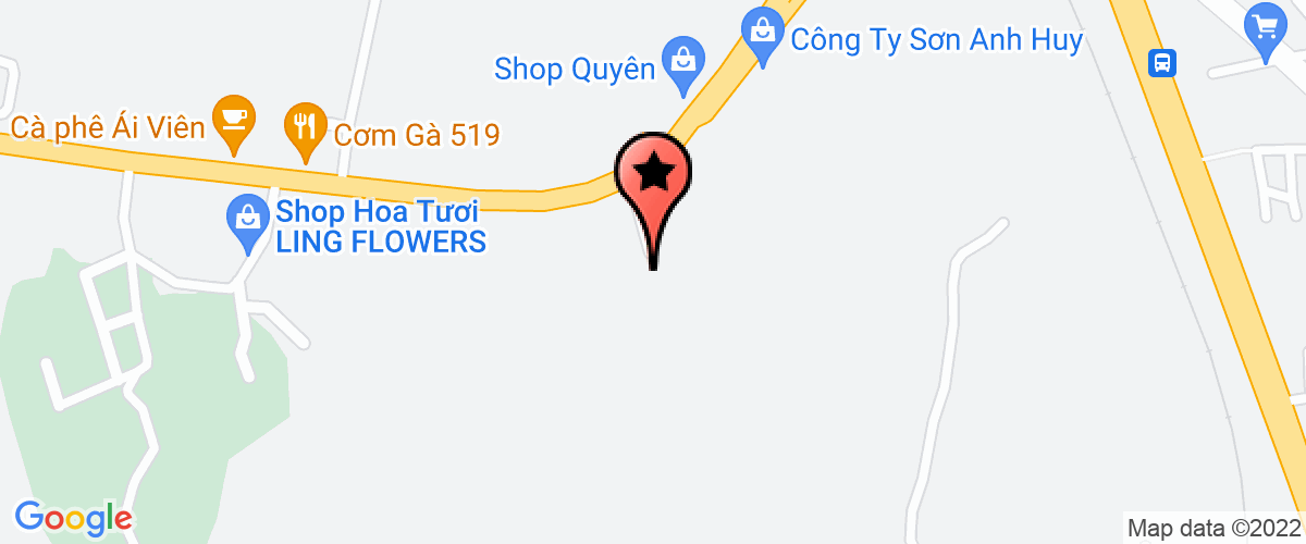 Map to Binh Dinh Irrigation Works Operation Limited Company