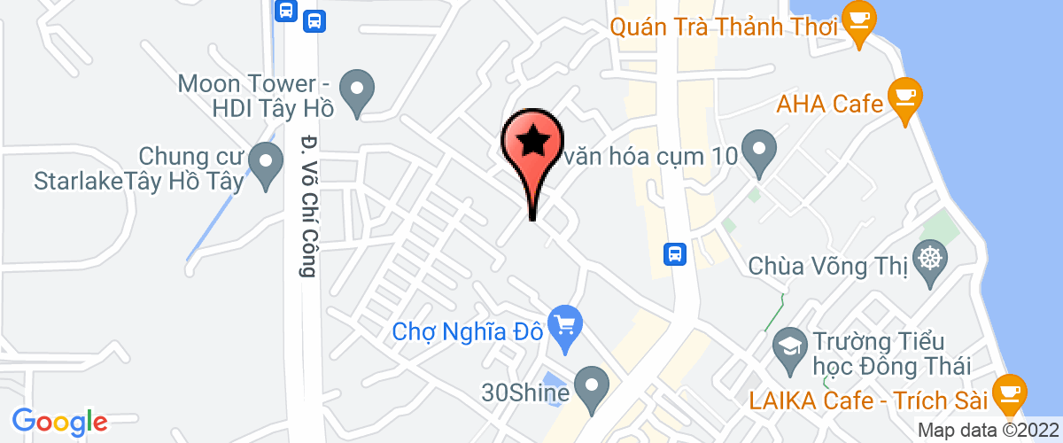 Bản đồ đến địa chỉ Công Ty TNHH Thiết Kế Comma Studio