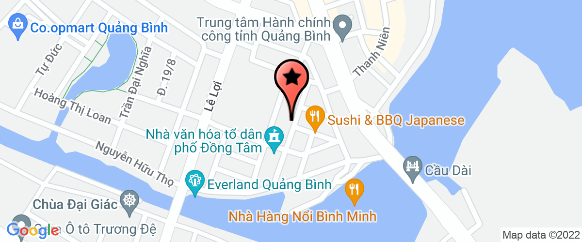 Map to Thanh Phat Investment and Construction Limited Company