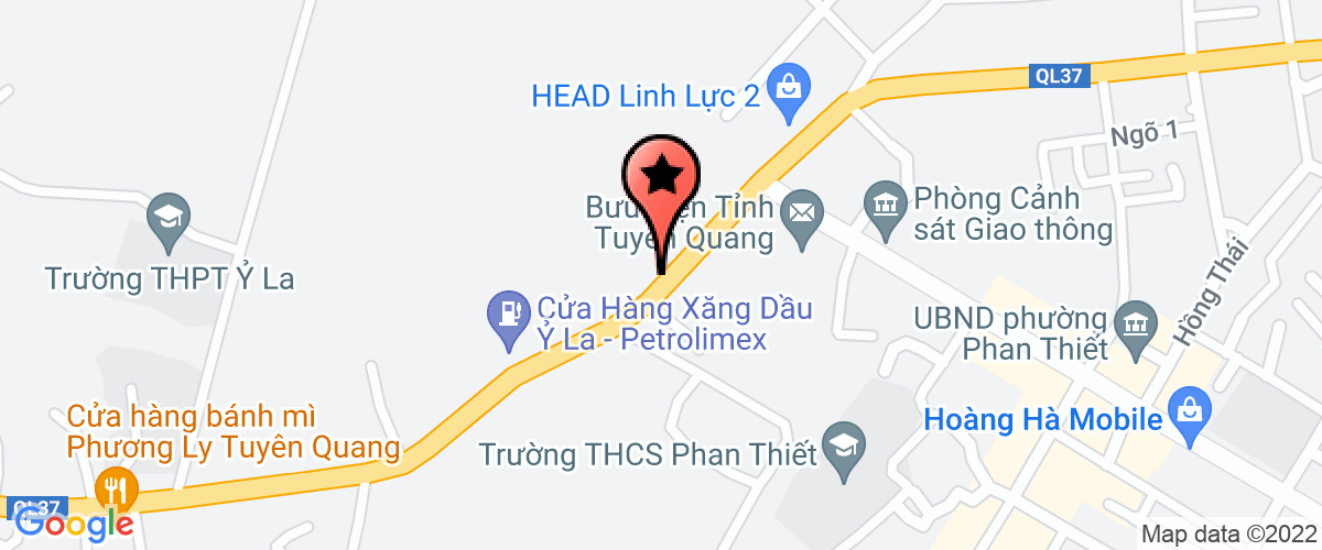 Bản đồ đến địa chỉ Cục Thi hành án dân sự tỉnh Tuyên Quang