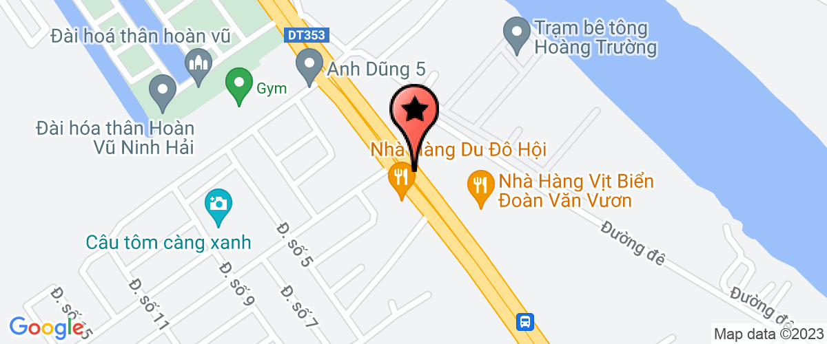 Map to Anh Tuyet Transport & Trading Limited Company