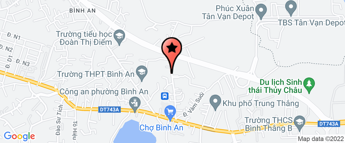 Map to Con Ong Chua Production Company Limited
