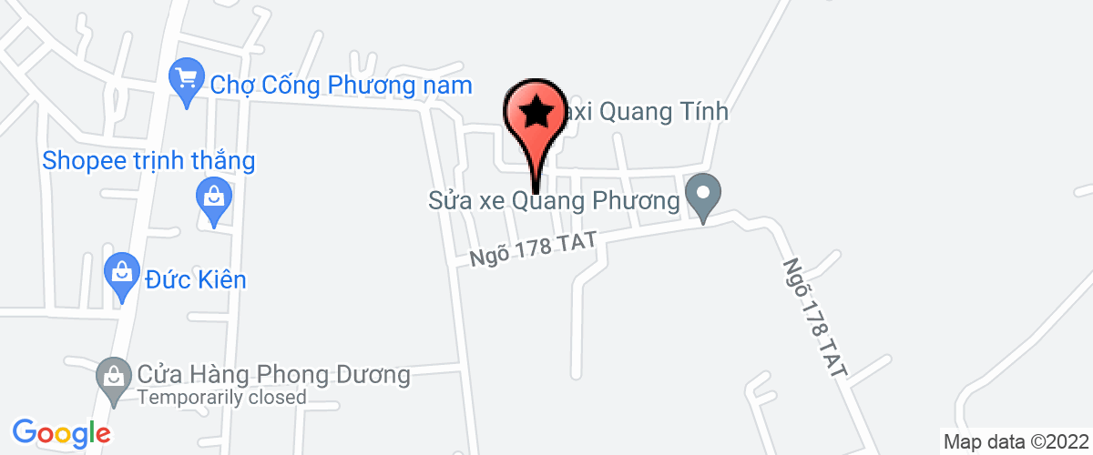 Map to Nam Cuong Investment Company Limited