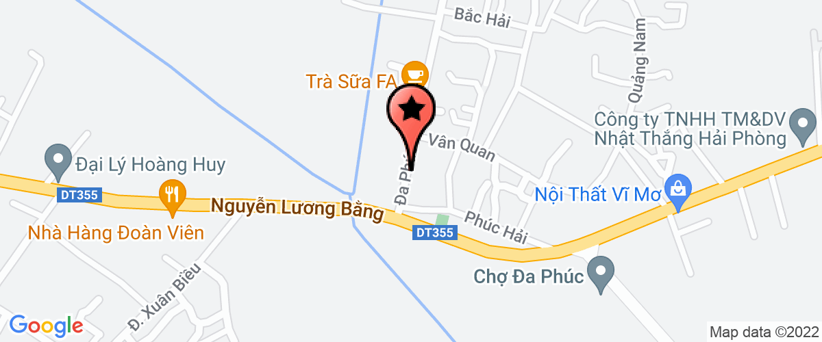 Map to Duc Hieu Transport Construction Trading Investment Company Limited