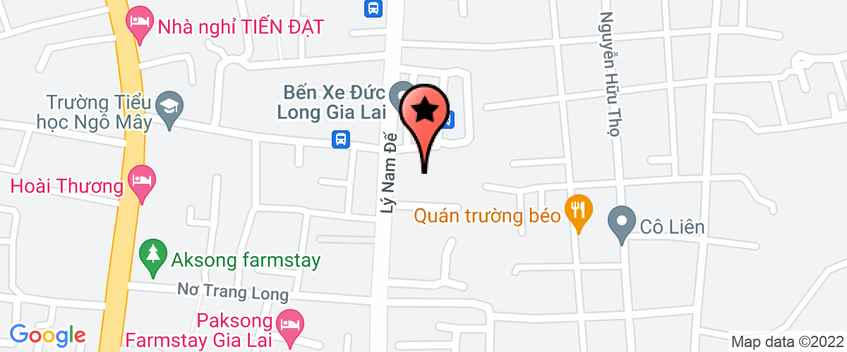 Map to Duc Sang Gia Lai Mineral Exploitation Company Limited
