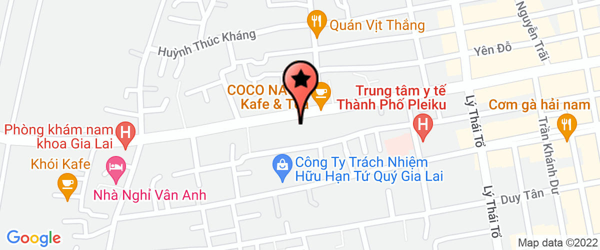 Bản đồ đến địa chỉ Công Ty TNHH Xuất Nhập Khẩu Nguyên Lộc Gia Lai