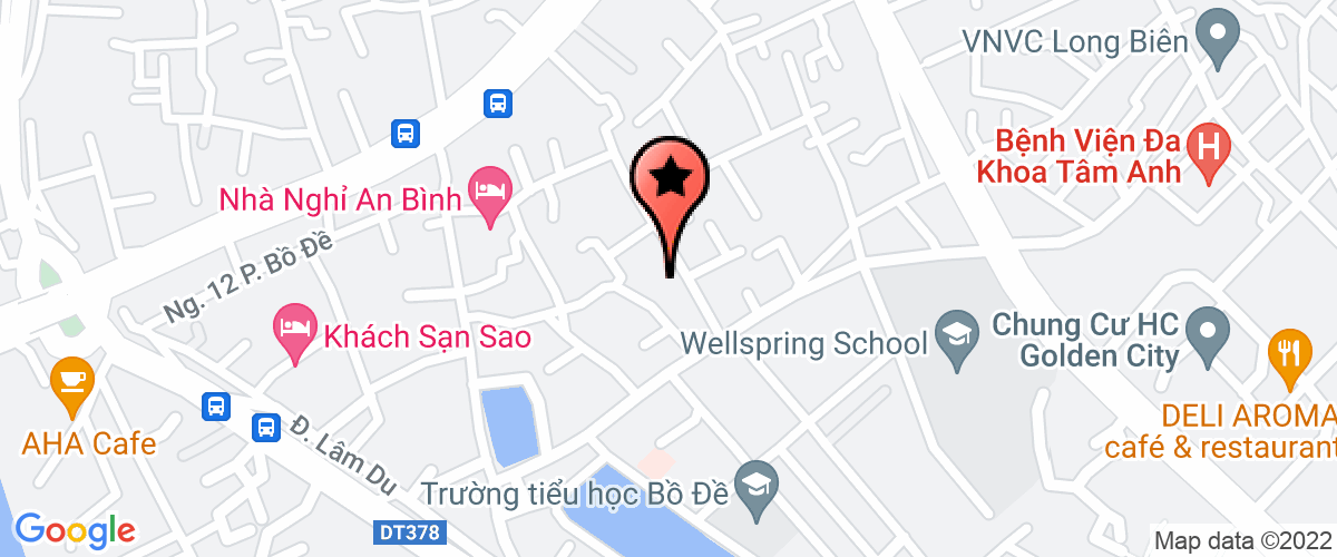 Map to Quynh Anh Construction Development & Investment Company Limited