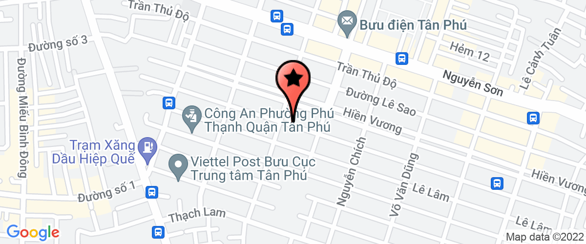 Map to Phuc Nguyen Br–Po Intellect Sport Company Limited