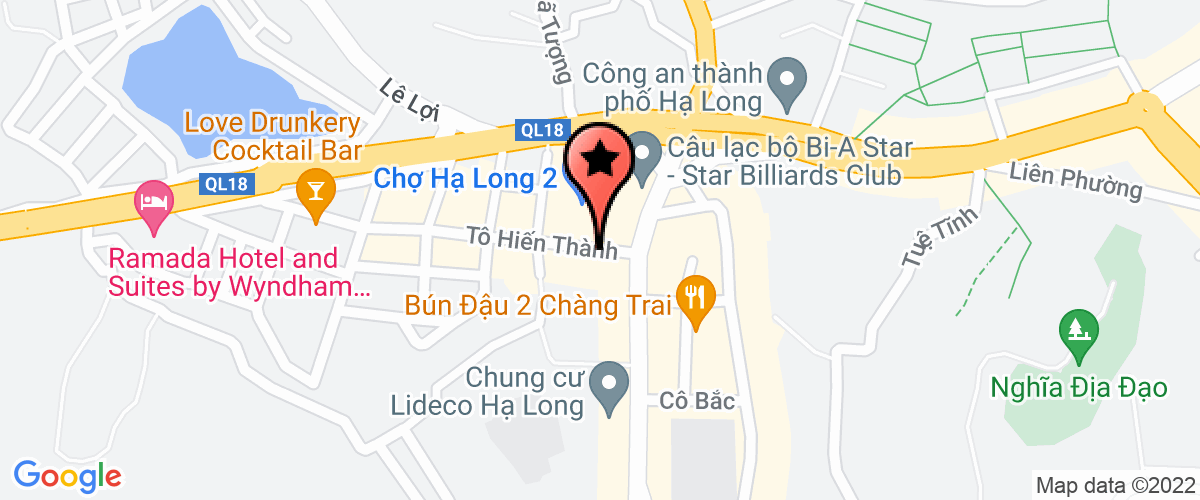 Map to Dai Yen Service and Trading Company Limited