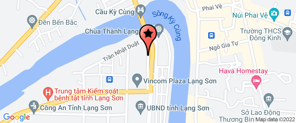 Bản đồ đến địa chỉ Văn phòng UBND tỉnh Lạng Sơn