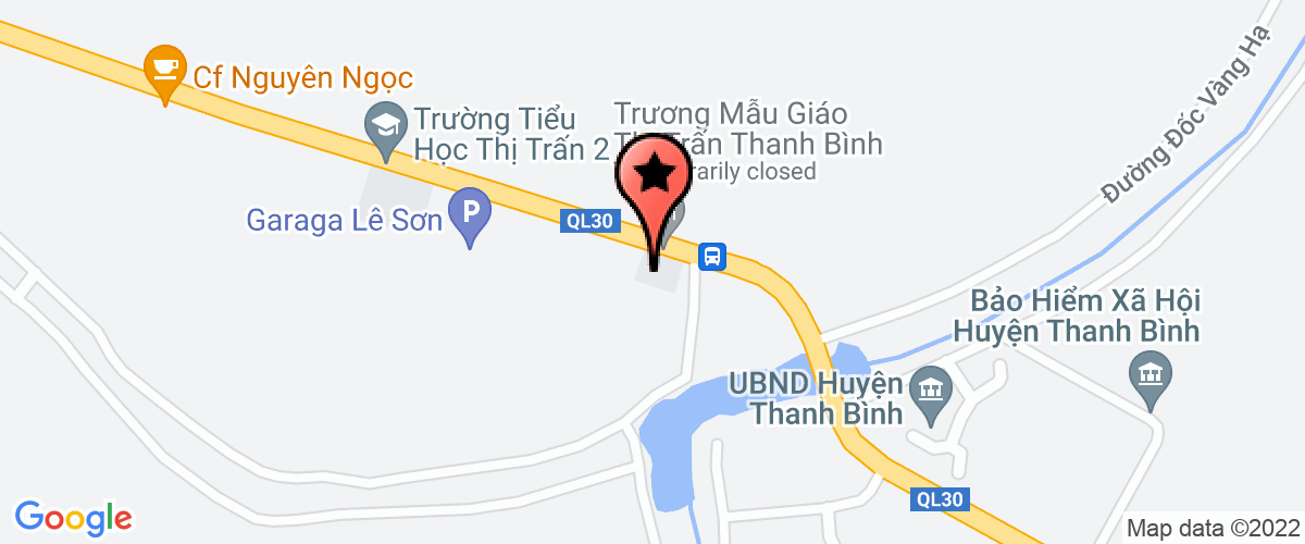 Bản đồ đến địa chỉ Bảo Hiểm Xã Hội huyện Thanh Bình