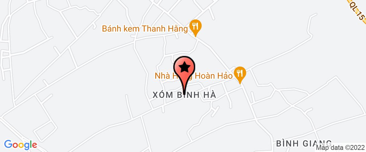 Bản đồ đến địa chỉ Công Ty TNHH Nhật Hoàng Hương Khê