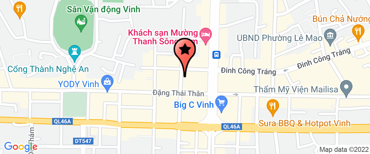 Bản đồ đến địa chỉ Công Ty TNHH Cường Phát Nghệ An