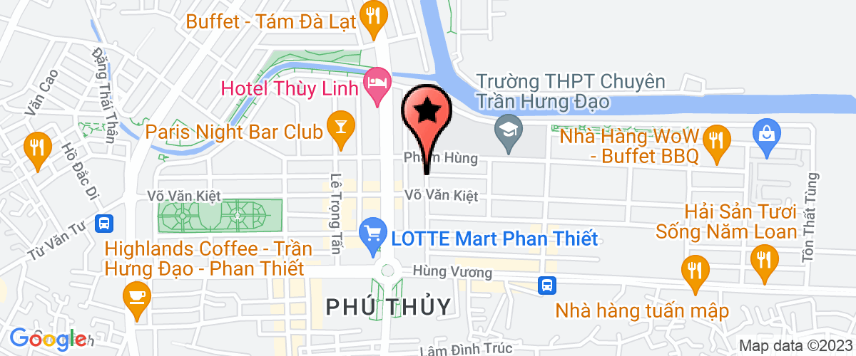Bản đồ đến địa chỉ Công Ty TNHH Dịch Vụ Cát Tiên Quán