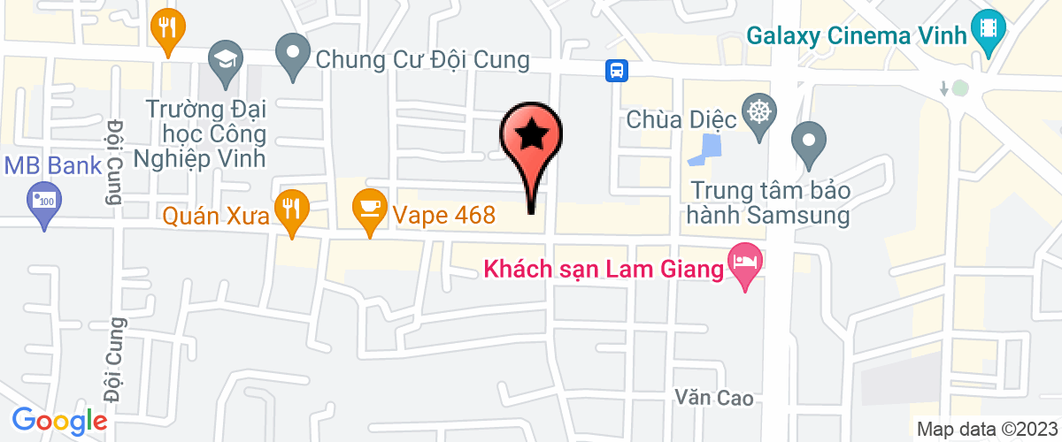 Map to Viet Huong Pharmaco Company Limited
