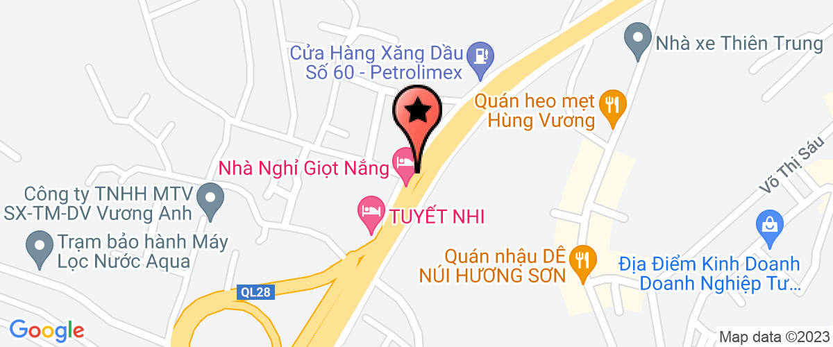 Bản đồ đến địa chỉ Công Ty TNHH Một Thành Viên Đức Đạt Đắk Nông