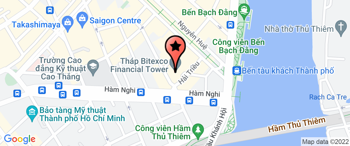 Map to Ben Thanh Que Huong Investment Corporation