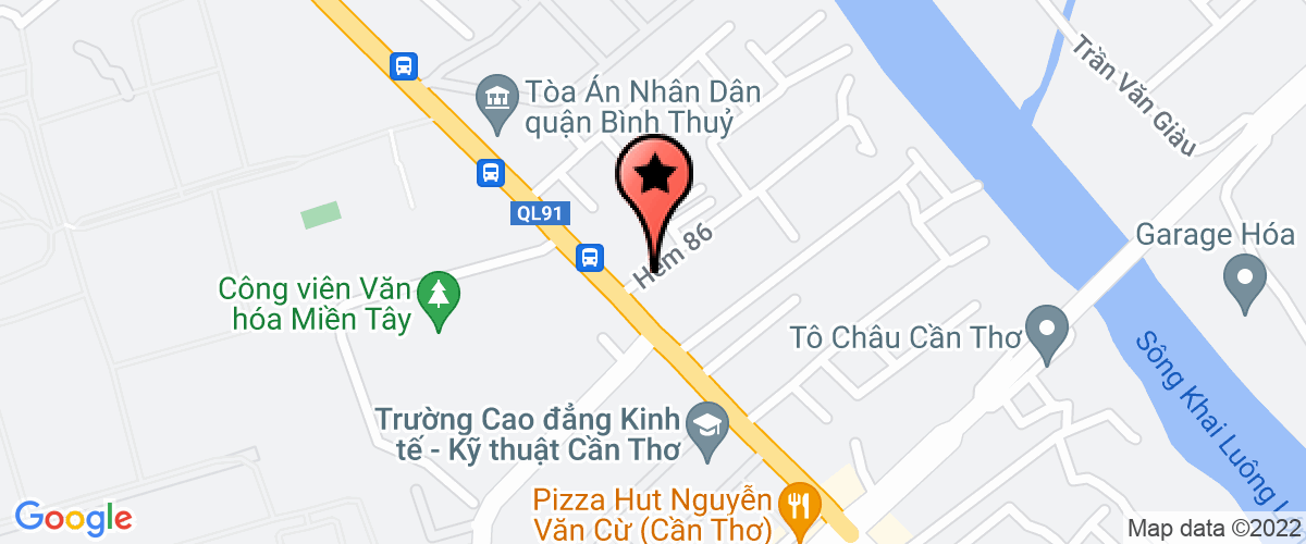 Bản đồ đến địa chỉ Công Ty TNHH Một Thành Viên Hoàng Hưng Minh