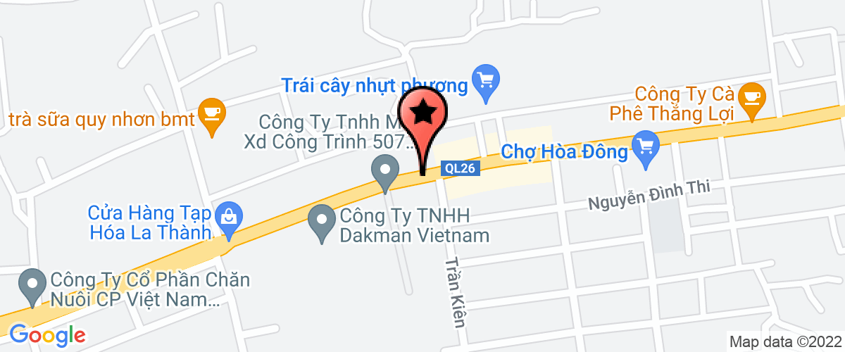 Bản đồ đến địa chỉ Công Ty TNHH Quang Vinh