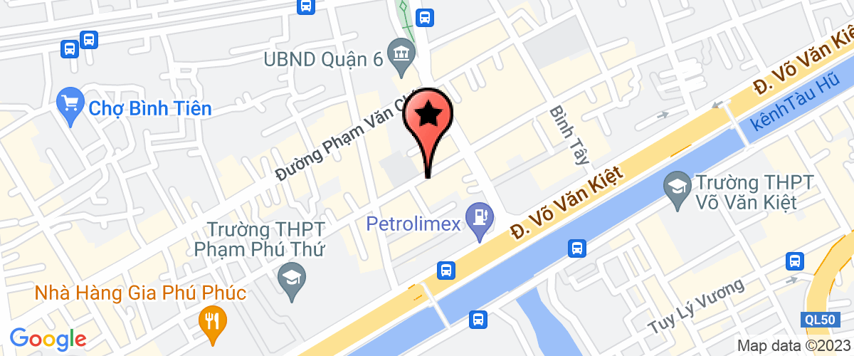 Bản đồ đến địa chỉ Công Ty TNHH Một Thành Viên Vân Thiên Kim