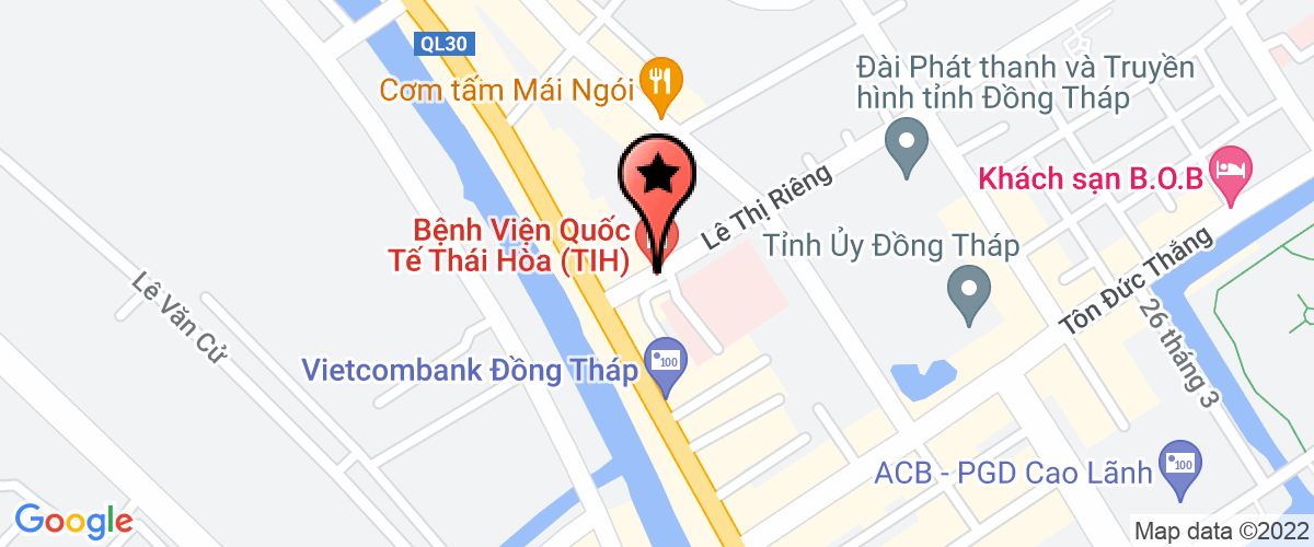 Map to Hue Phu Import- Export Commercial Corporation