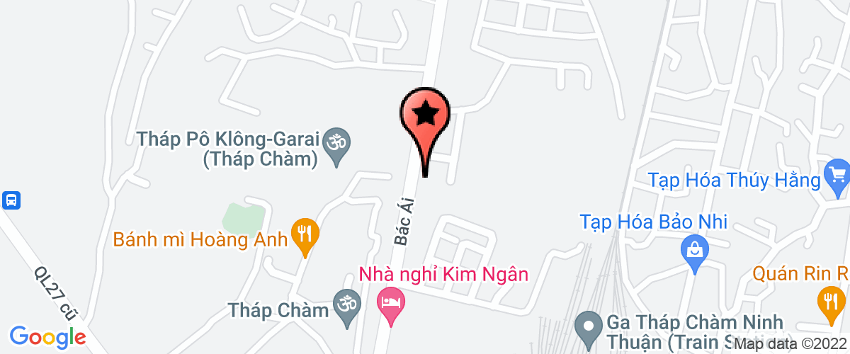 Map to Thang Long Ninh Thuan Company Limited