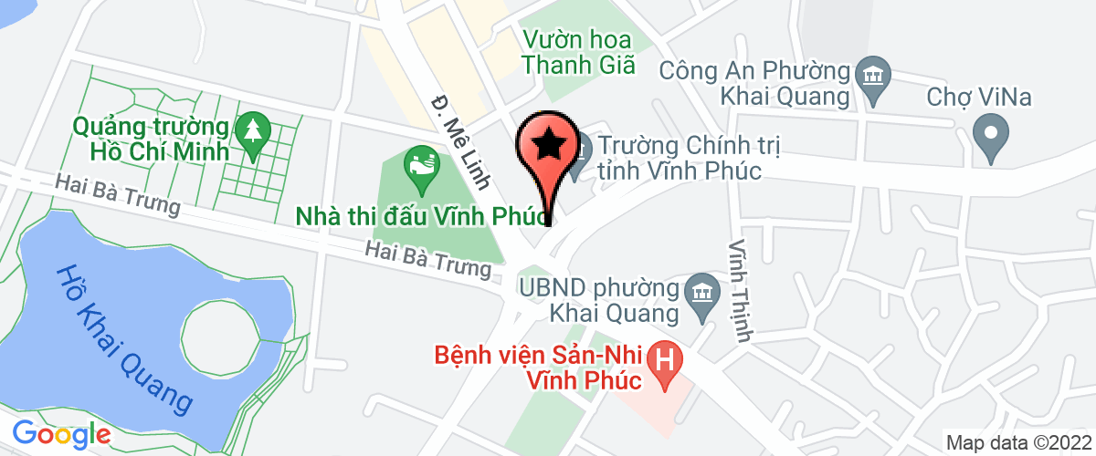 Map to Lamvuong Joint Stock Company