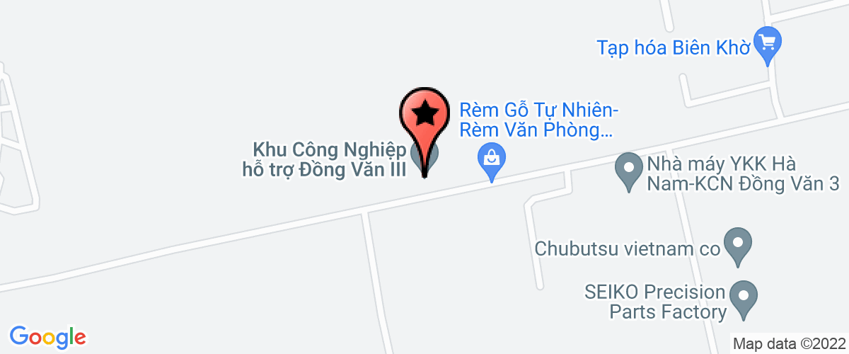 Map to Taniguchi Plastic Vietnam Co., Ltd