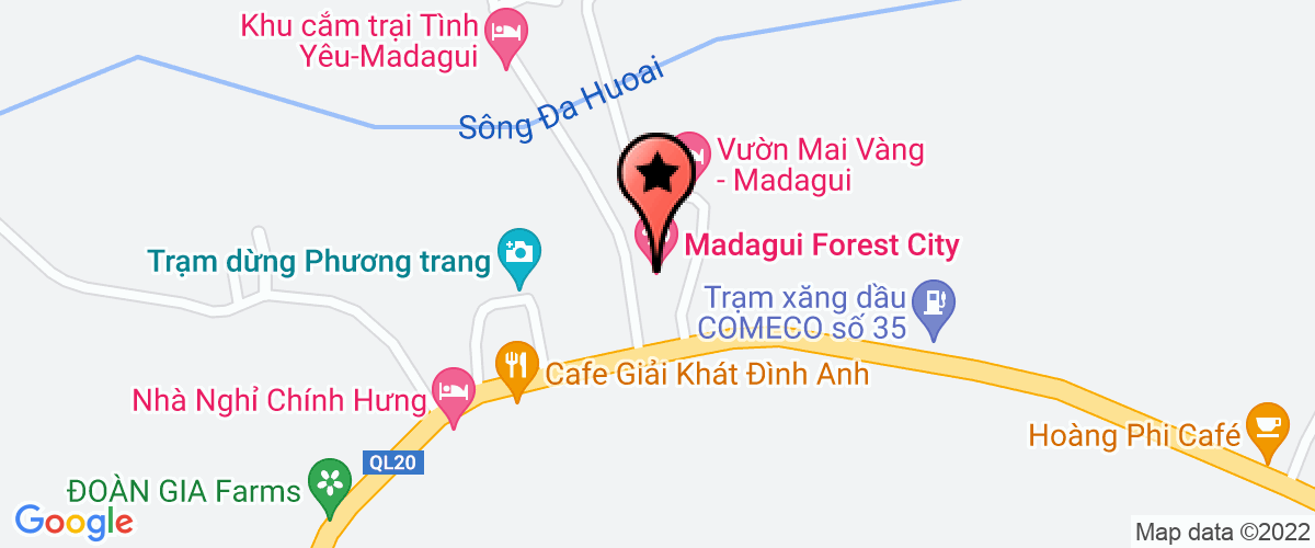 Bản đồ đến địa chỉ Hạt Kiểm Lâm Huyện Đạ Huoai
