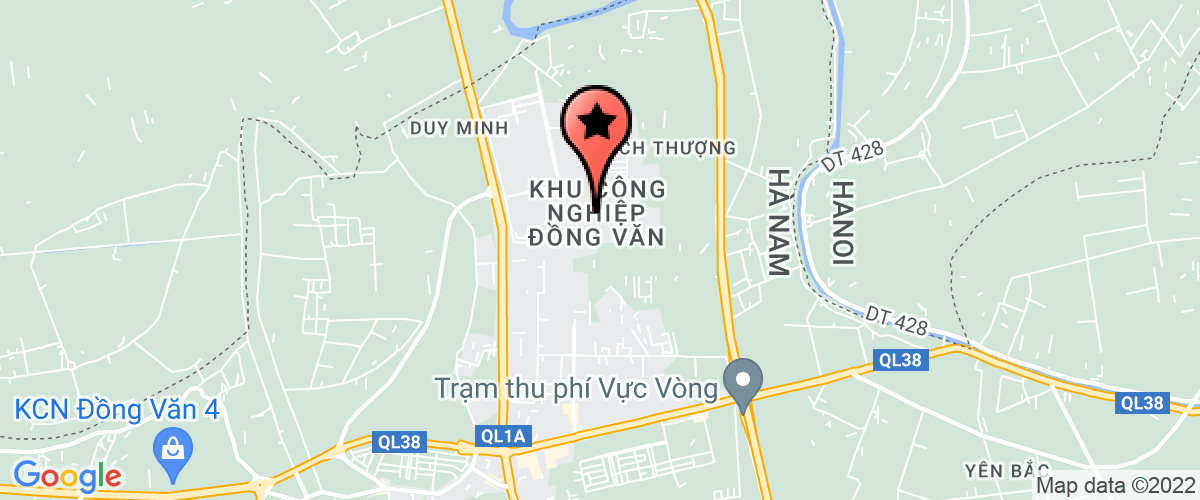 Bản đồ đến địa chỉ Công Ty CP Dinh Dưỡng Hồng Hà