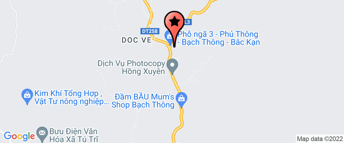 Bản đồ đến địa chỉ TRUNG TâM DâN Số KHHGĐ BạCH THôNG