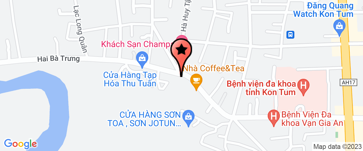 Bản đồ đến địa chỉ TTâm nước SH và VSMT Nông Thôn