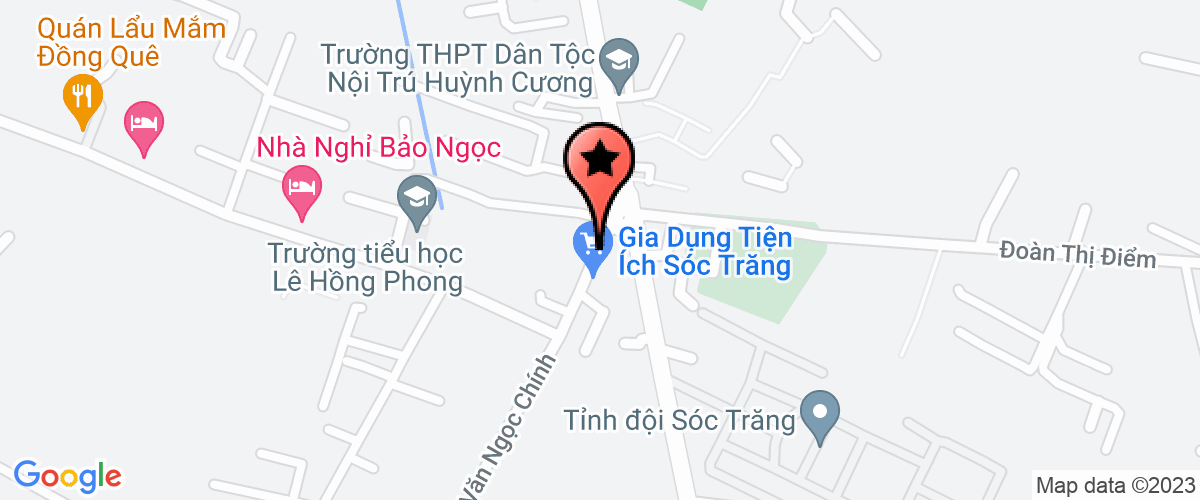 Map to Hai Giang Green Environment Joint Stock Company