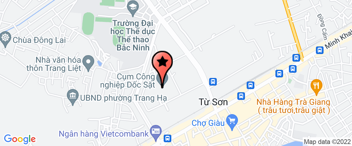 Map to Hai Thang  Company Limited